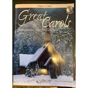 3 Christmas and Sacred Music books for F Horn w/ 2 CDs